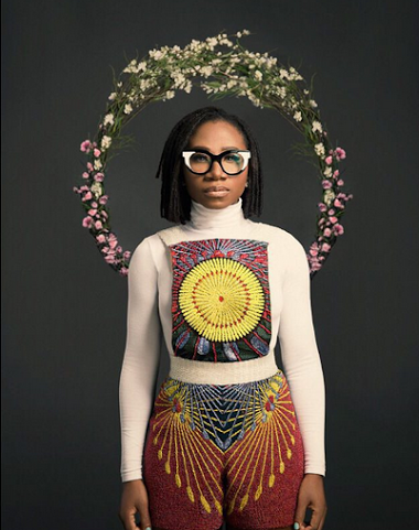 Nigerian Singer Asa poses for Elle South Africa September issue
