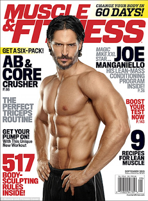 Joe Manganiello on the cover of Muscle & Fitness magazine - How real is this picture?