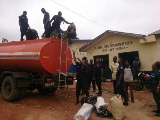 Drug Dealers now use Tankers to ship their items in Ghana