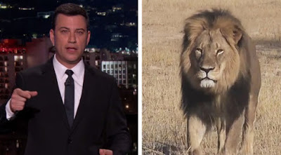 Jimmy Kimmel raises $150k for Cecil the lion, to prove Americans aren't   jack****