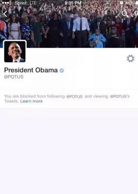 Why Obama had to block this rude @CarterJagz