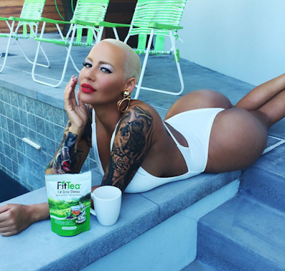 Amber Rose reminds us she's still in business