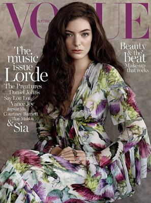 Aussie Singer Lorde covers Vogue magazine