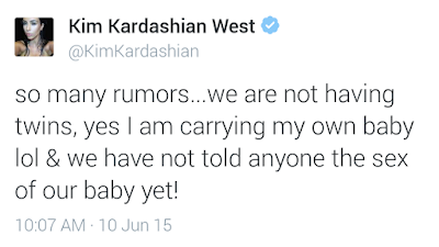 Kim Kardashian debunks baby rumours carried by US Weekly