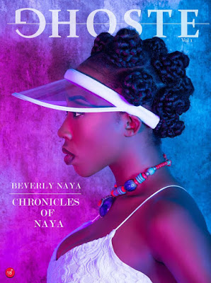 Beverly Naya covers  Ghoste magazine maiden edition