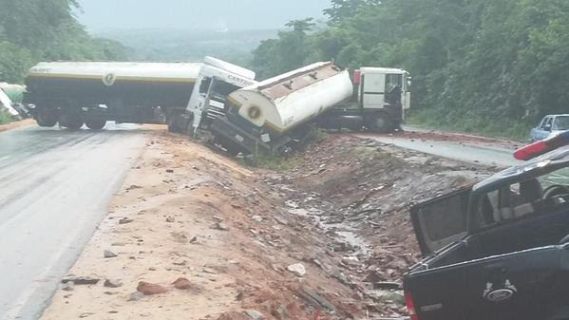 Over 4 NNPC Tankers involved in a road accident