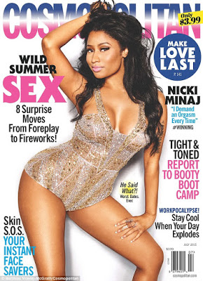 Nicki Minaj covers Cosmopolitan