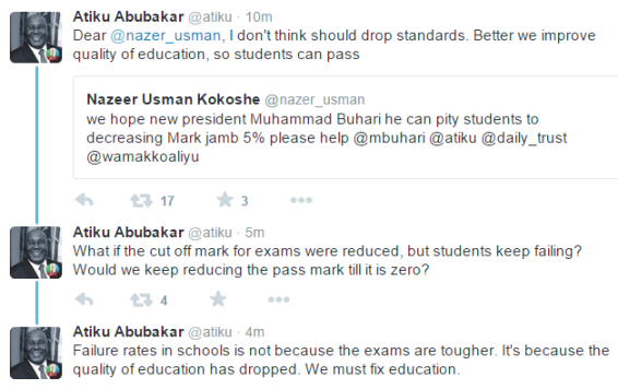 Atiku Abubakar could be useful in Nigeria's Education sector