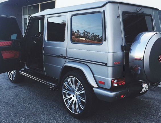 Kylie Jenner gets her first car upgraded