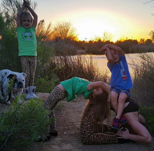 Acro yoga by 2 Sisters