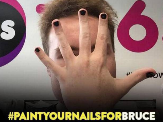 Paint your nails for Bruce