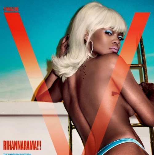 Is that Rihanna on the cover of V-Magazine?