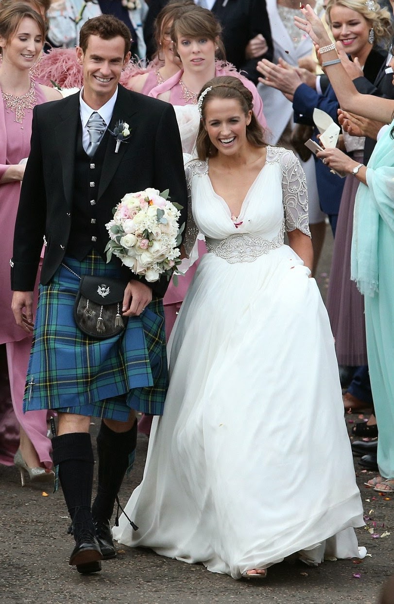 Andy Murray weds longtime girlfriend Kim Sears