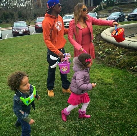 Mariah Carey & Nick Cannon spent Easter with the kids - together