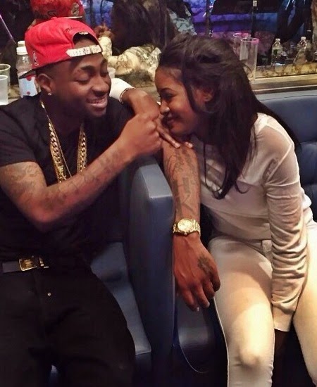 Davido might be showing off new GF