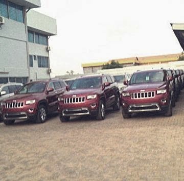 Black Stars of Ghana get Jeep Cherokee from their president