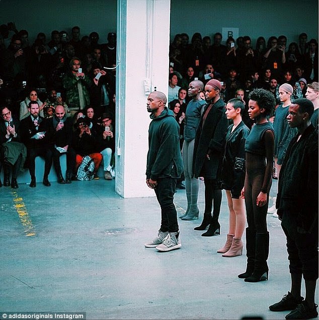 Pictures from Kanye West x Adidas Fashion show 2015