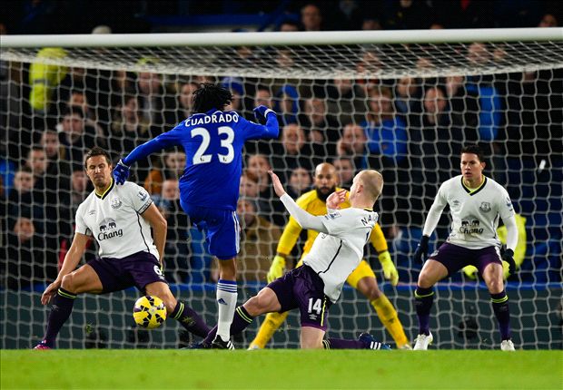 Willian's late goal keep Chelsea 3 points against Everton