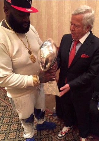 Rick Ross getting really smaller