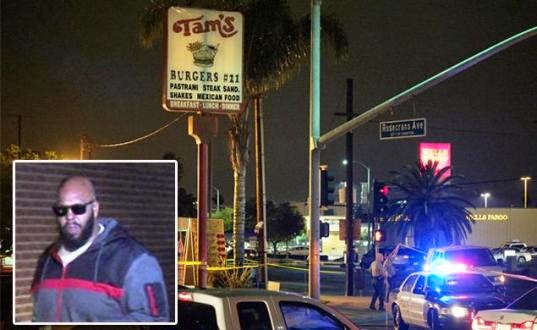 Suge Knight arrested after killing friend in hit and run.