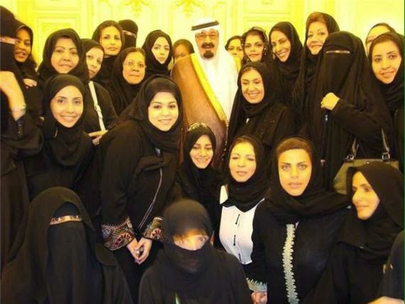 What will happen to King Abdullah's 30 widows?