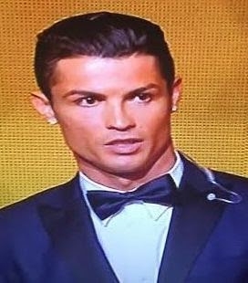 Cristiano Ronaldo wins FIFA 2014 World Footballer of the Year