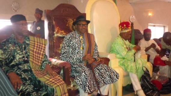 APC Presidential aspirant Buhari gets a Chieftaincy Title in Abia State