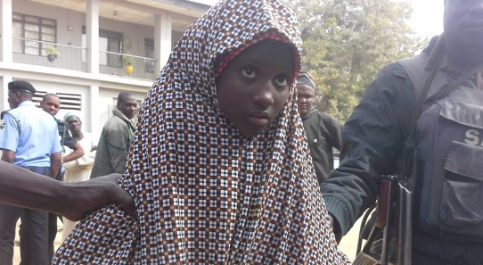 Female Suicide Bomber (Girl) Saved in Kano