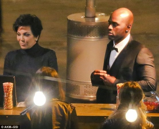 Kris Jenner spotted with Corey Gamble at Lance Bass wedding