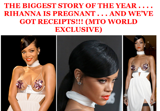 MTO: Rihanna is Pregnant