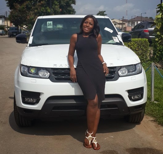 Linda Ikeji launches her dream 2014 Range Rover