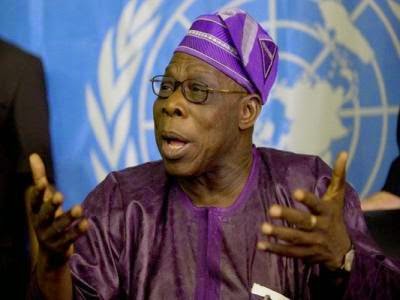 2015: Mark, Tinubu hold closed-door meeting with Obasanjo