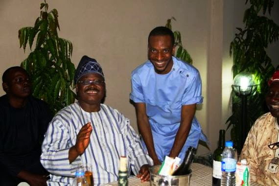 Photo: 9ice featuring in political activities;as he meets Governor Ajimobi in Ibadan