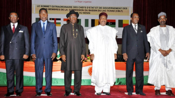 Photos: GEJ at Lake Chad Commission summit in Niger Republic