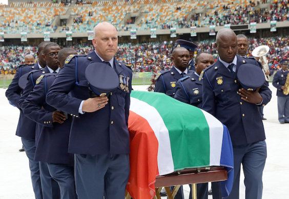 South African Goal keeper who was shot dead at his Girl friends house has been laid to rest.