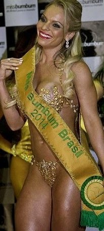 Miss Bum Bum Brazil winner 2014