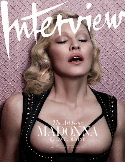 Madonna at 56 poses for December issue of Interview magazine