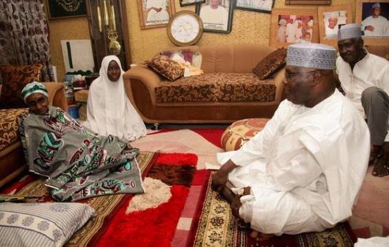 Atiku Abubakar meets Yar'Adua's mum