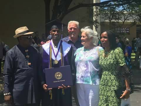 Nigerian Man bags 5 awards as he graduates from a US University