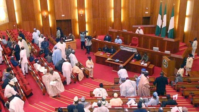 The Mace Stolen from the Nigerian Senate Chamber