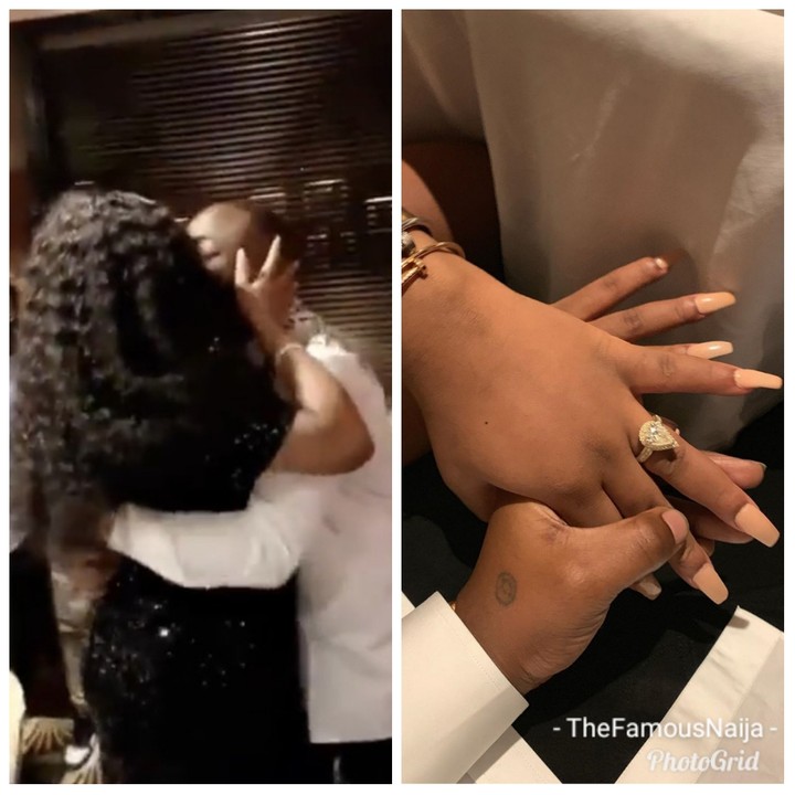 It's Official, Davido Proposes To Chioma