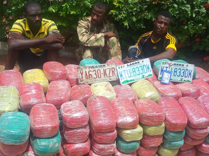 Police Arrests Military Officer Found With Indian Hemp