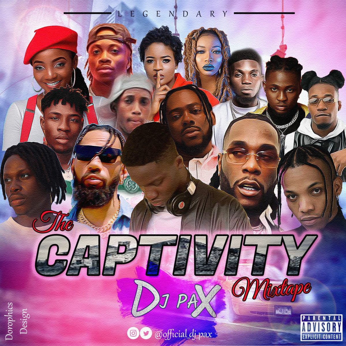 DJ PAX - The Captivity Mixtape